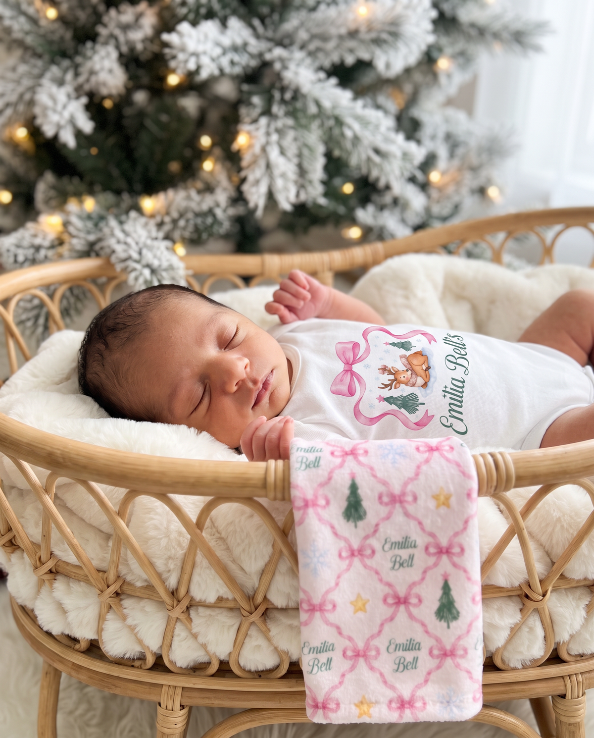 Personalized Mini Lovey in North Star