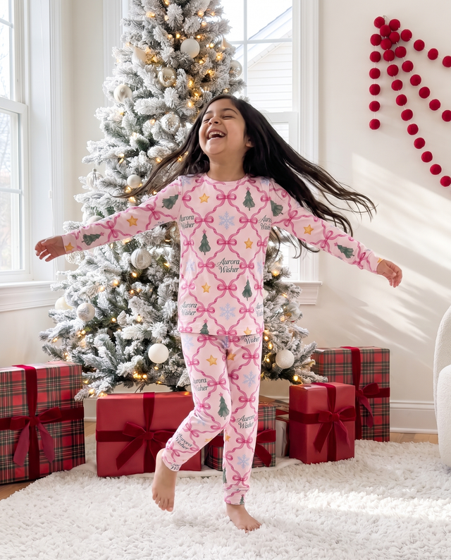 Personalized Two Piece Pajama Set in North Star