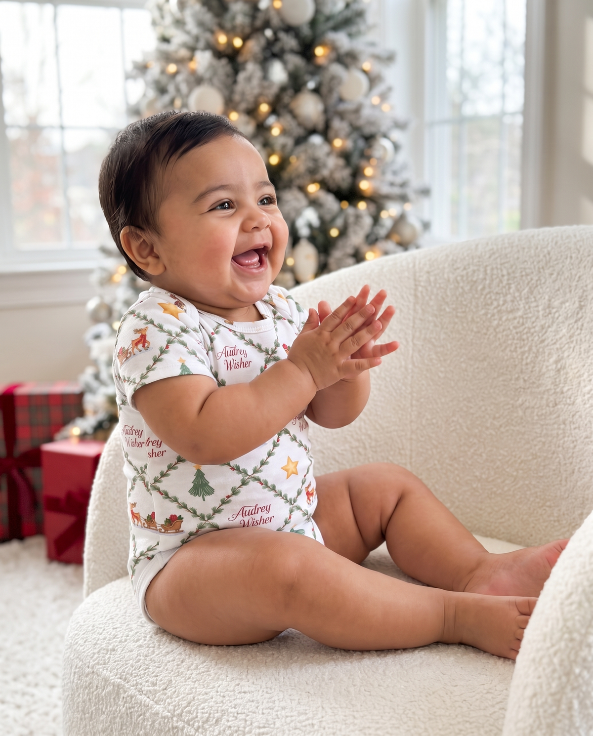 Personalized Bodysuit in North Trail