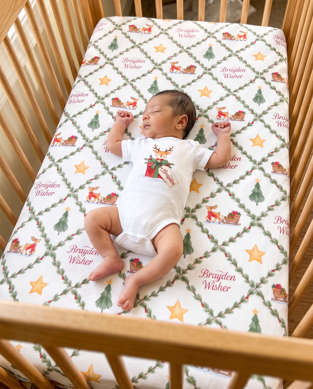 Personalized Graphic Bodysuit in North Trail