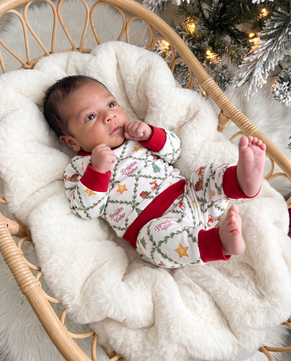 Personalized Pajama Set in North Trail