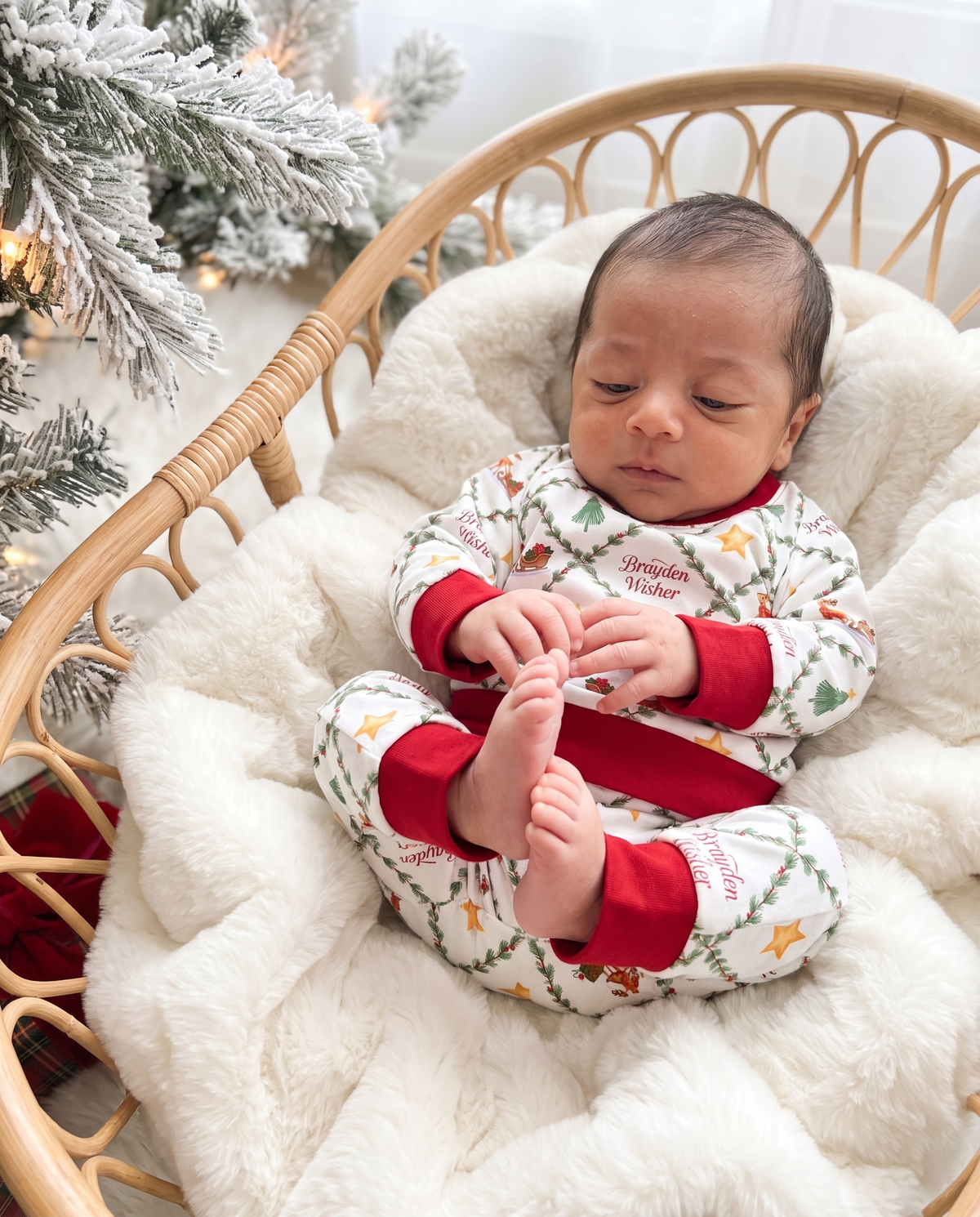 Personalized Pajama Set in North Trail