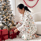 Long Sleeve Women's Pajama Set in North Trail
