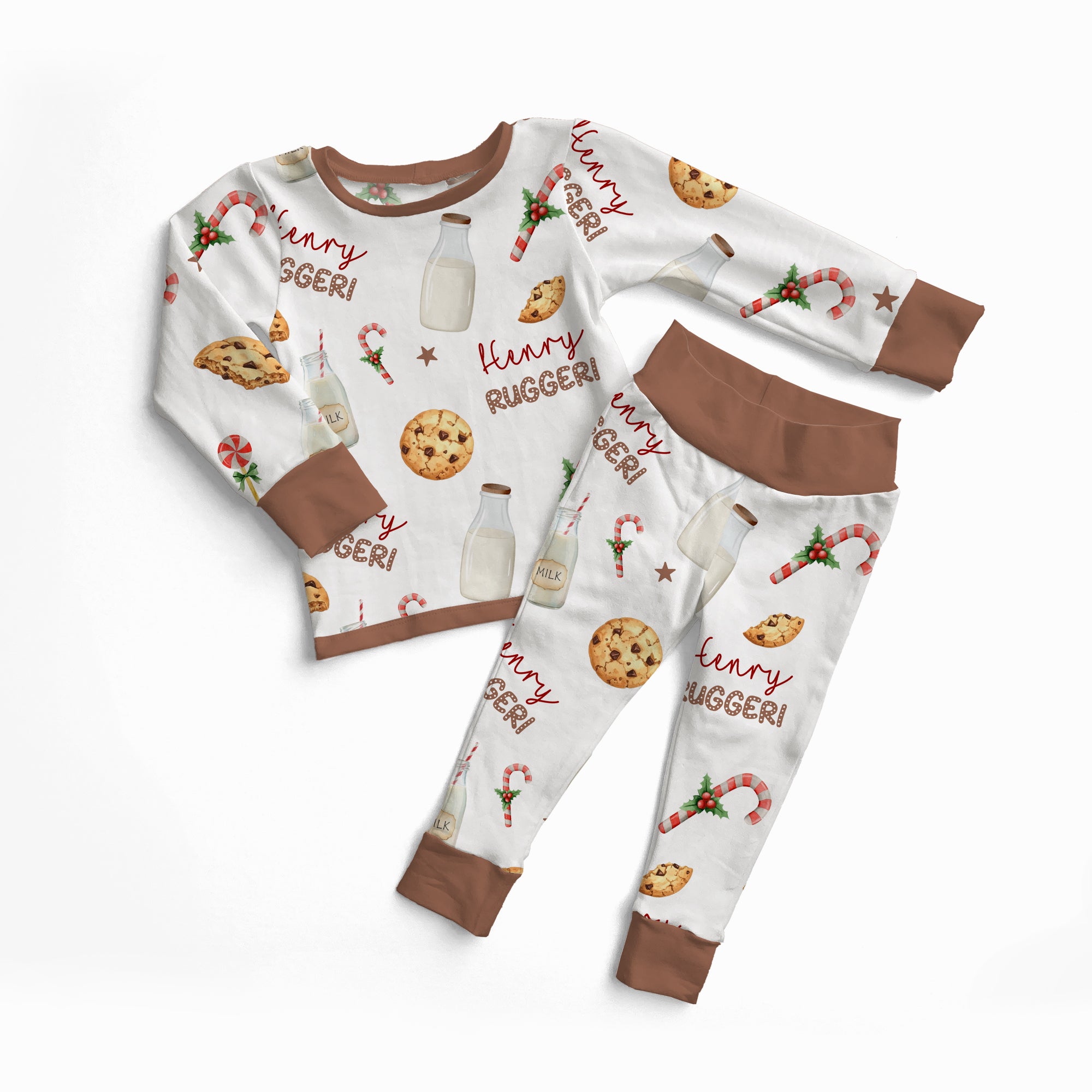 Personalized Pajama Set in Sweet Cookie