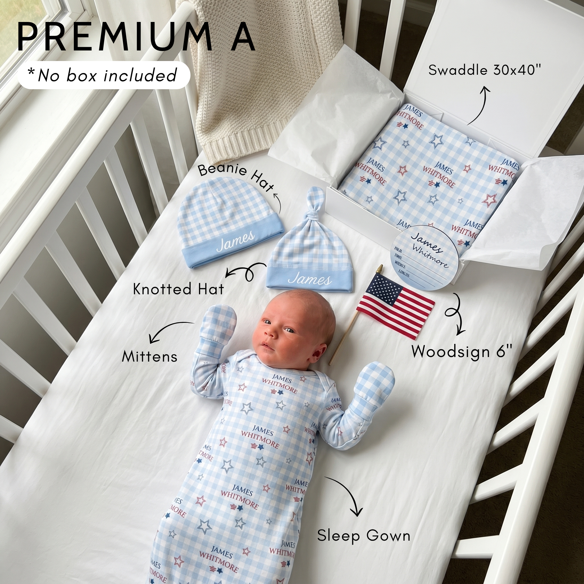 Premium Gift Set in Star-Spangled Sky