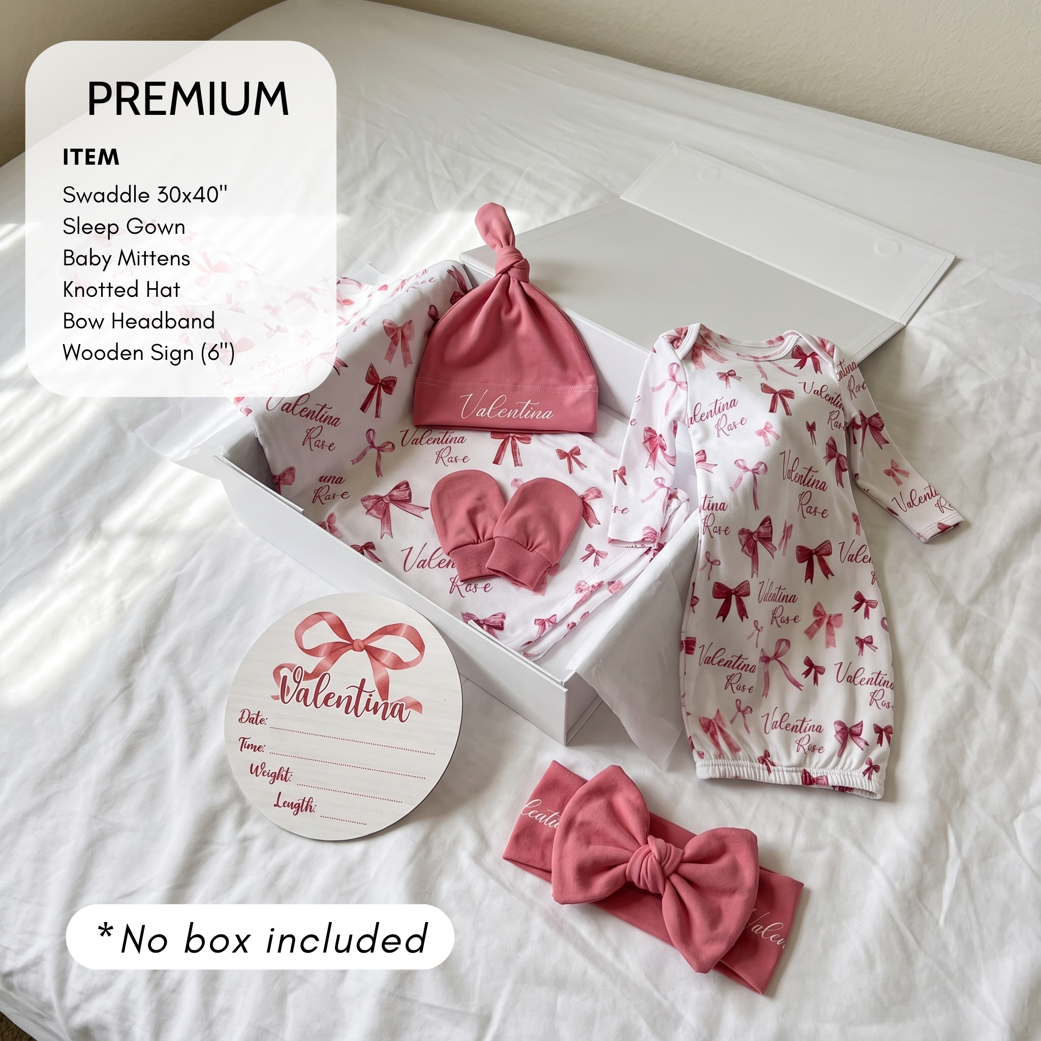 The Ultimate Gift Set in White Coquette Bow