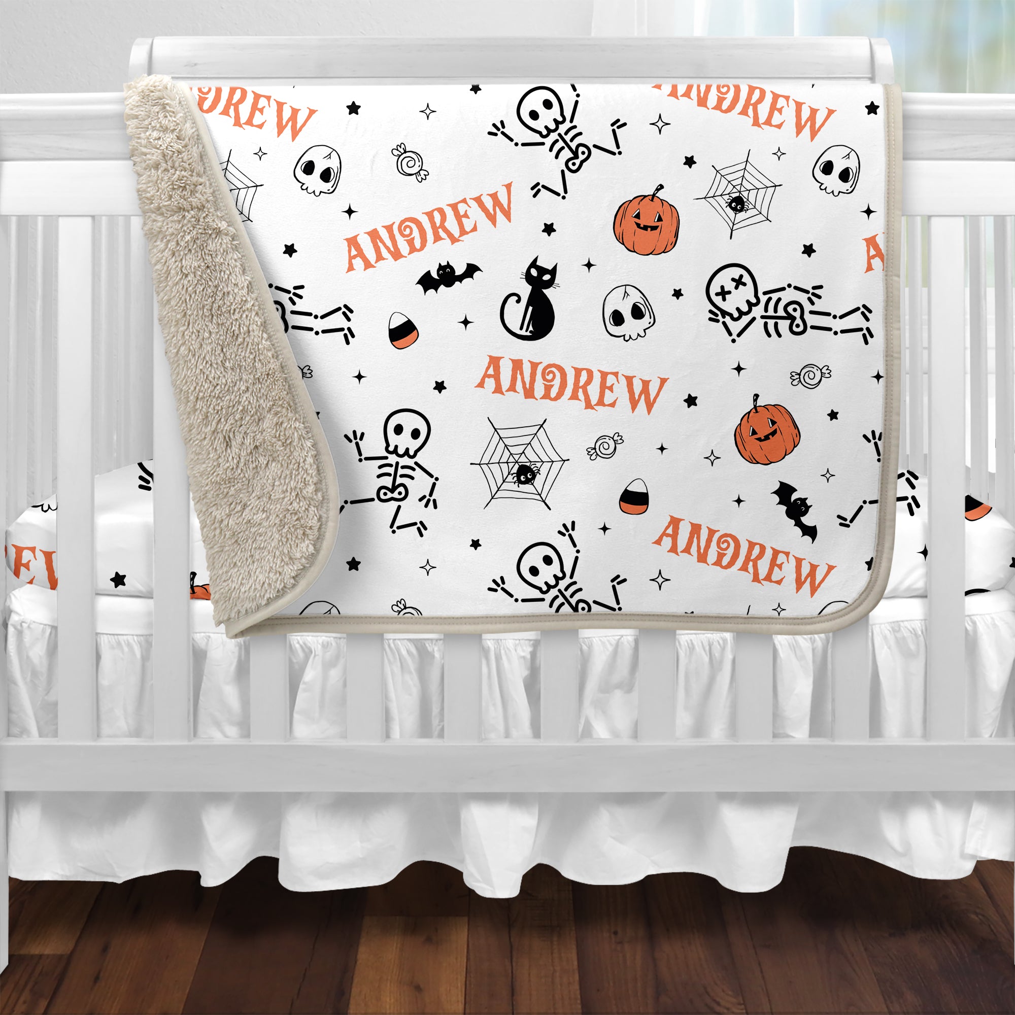 Personalized Blanket in Bony Boo