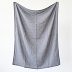 Muslin Swaddle in Smoky Blue