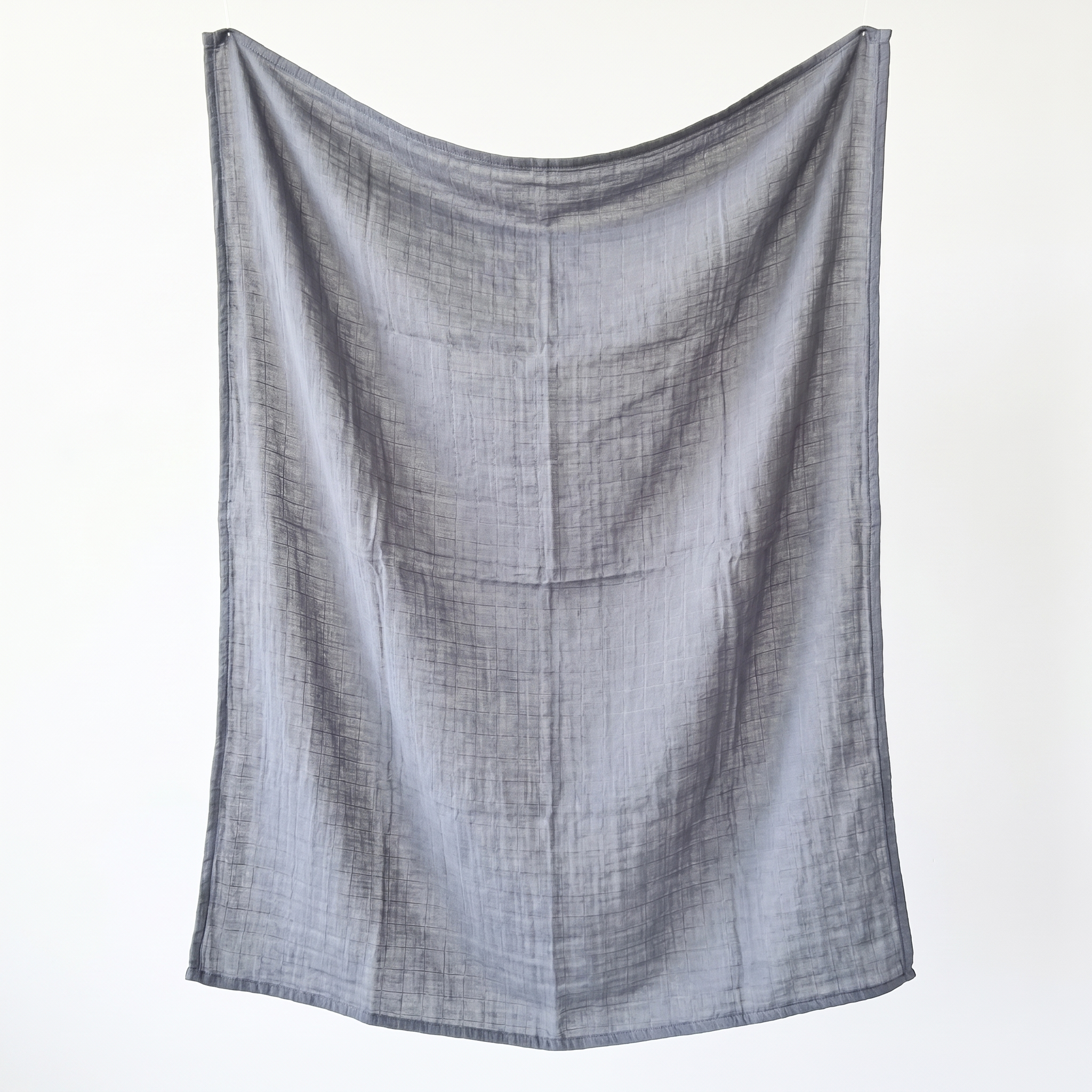 Muslin Swaddle in Smoky Blue