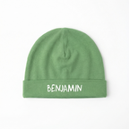 Personalized Beanie in Emerald Green