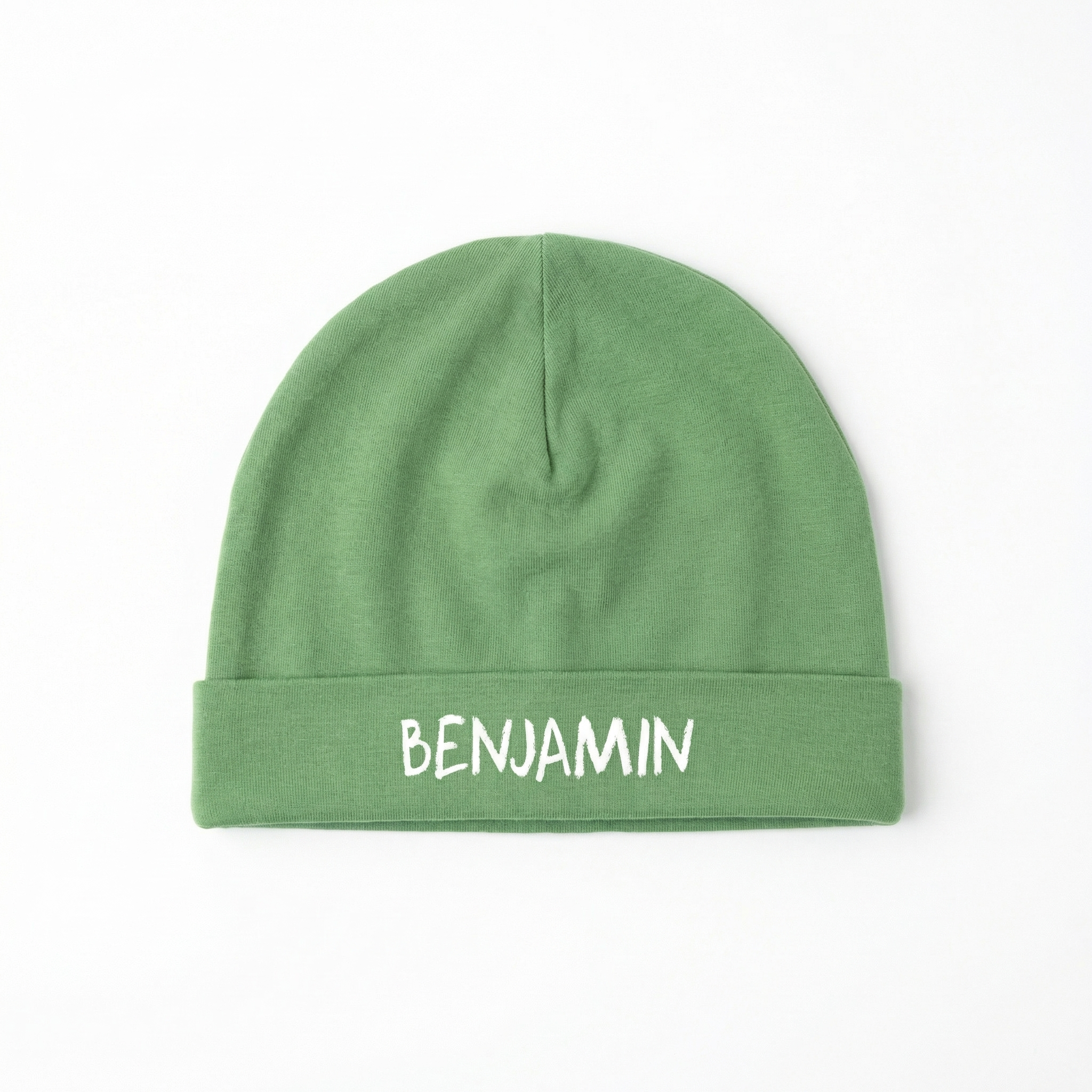 Personalized Beanie in Emerald Green