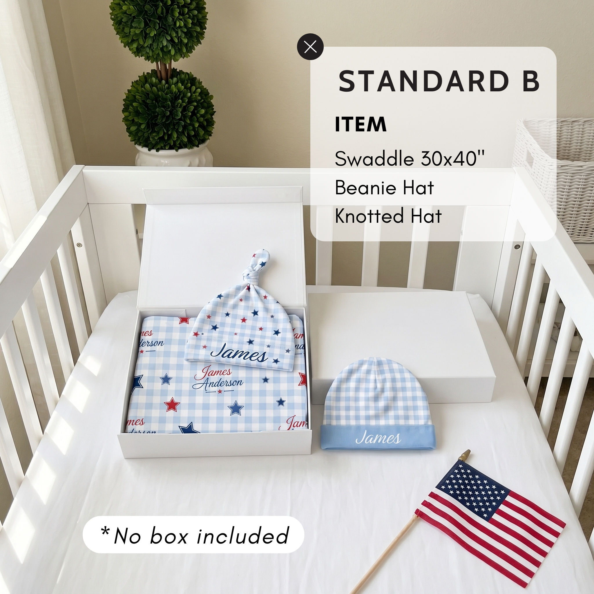 Standard Gift Set in Red, Blue and Star