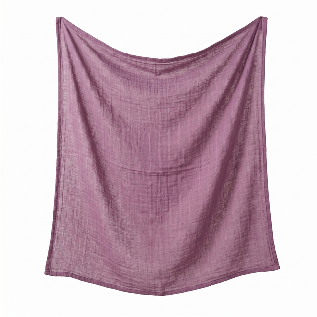 Muslin Swaddle in Taro Purple