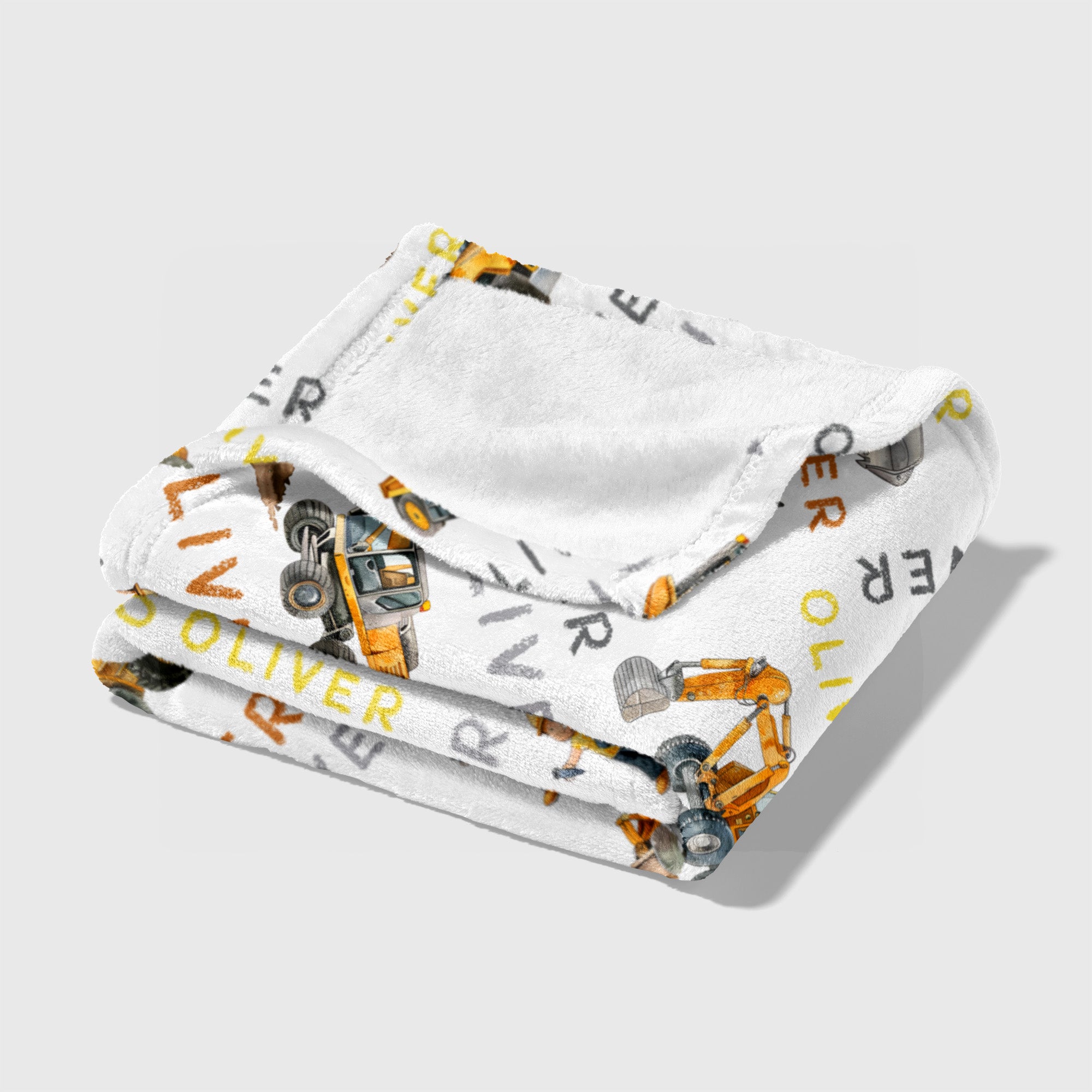 Personalized Blanket in Truck