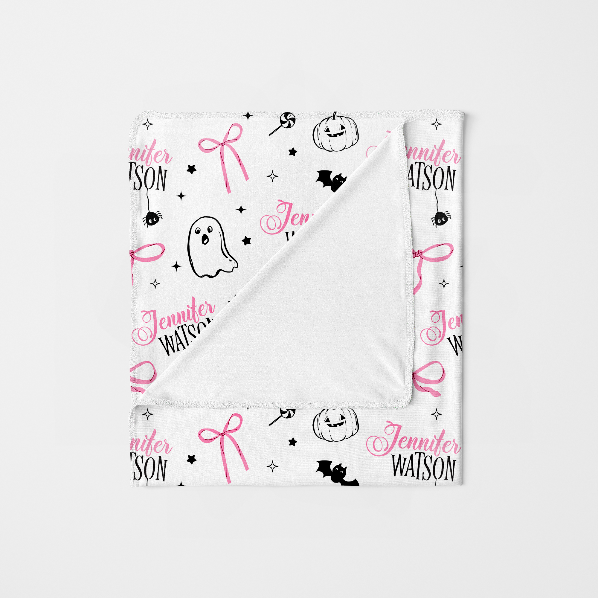 Personalized Swaddle in Boo Babes