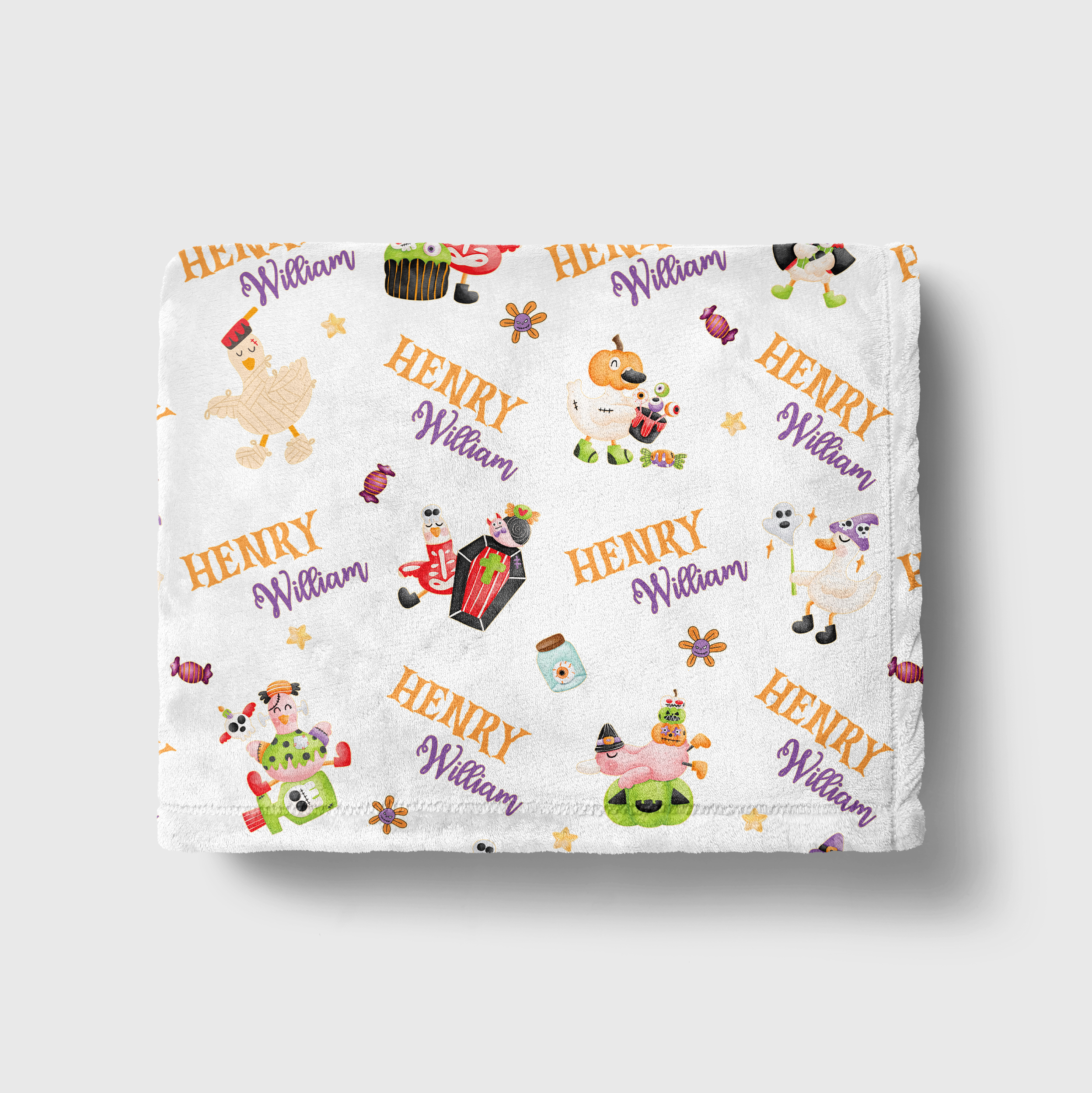 Personalized Blanket in Goose in Booland