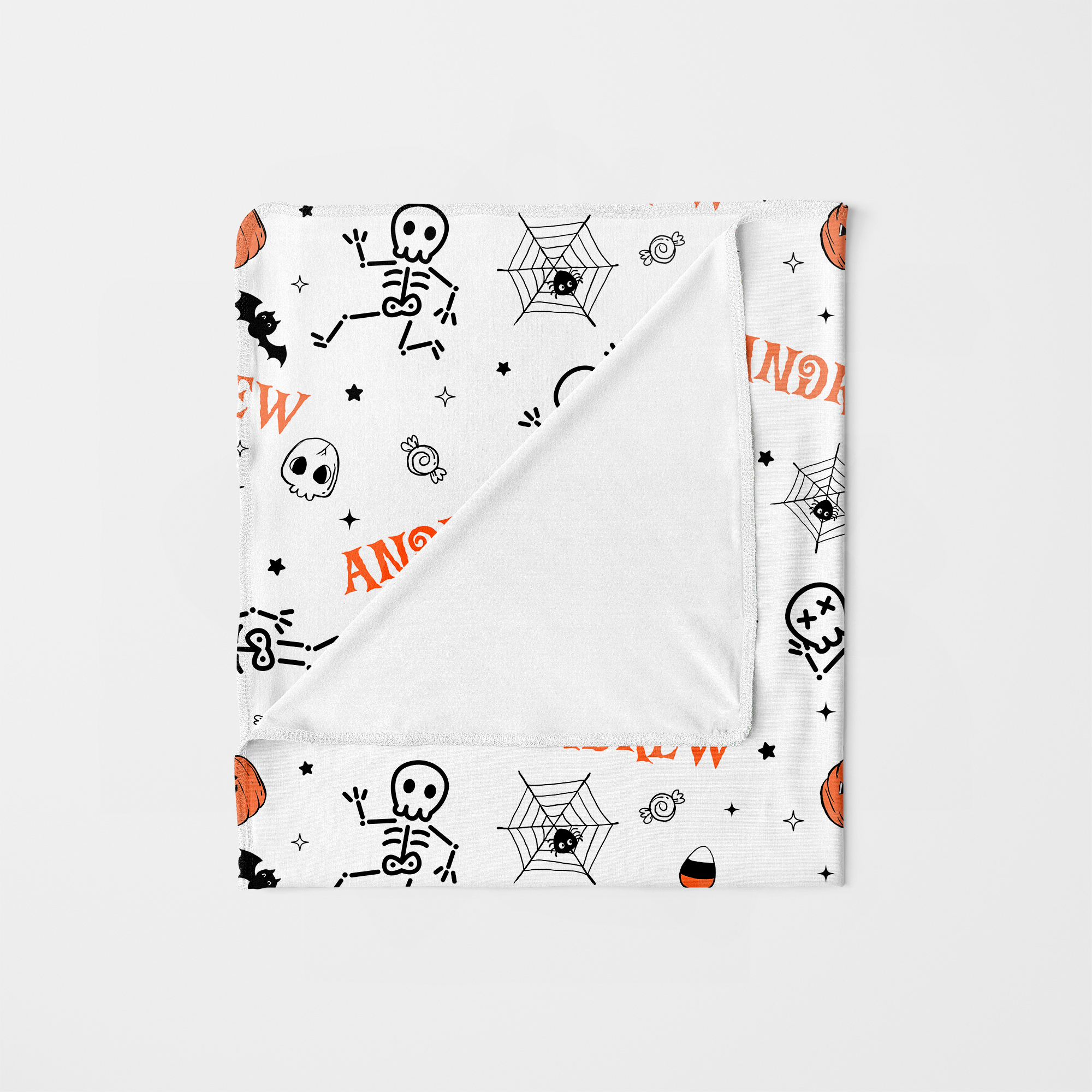 Personalized Swaddle in Bony Boo