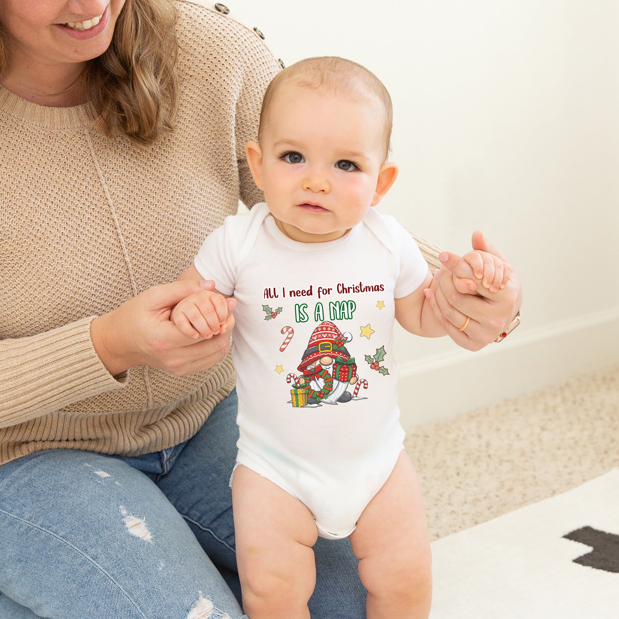 Graphic Bodysuit in All I need for Xmas