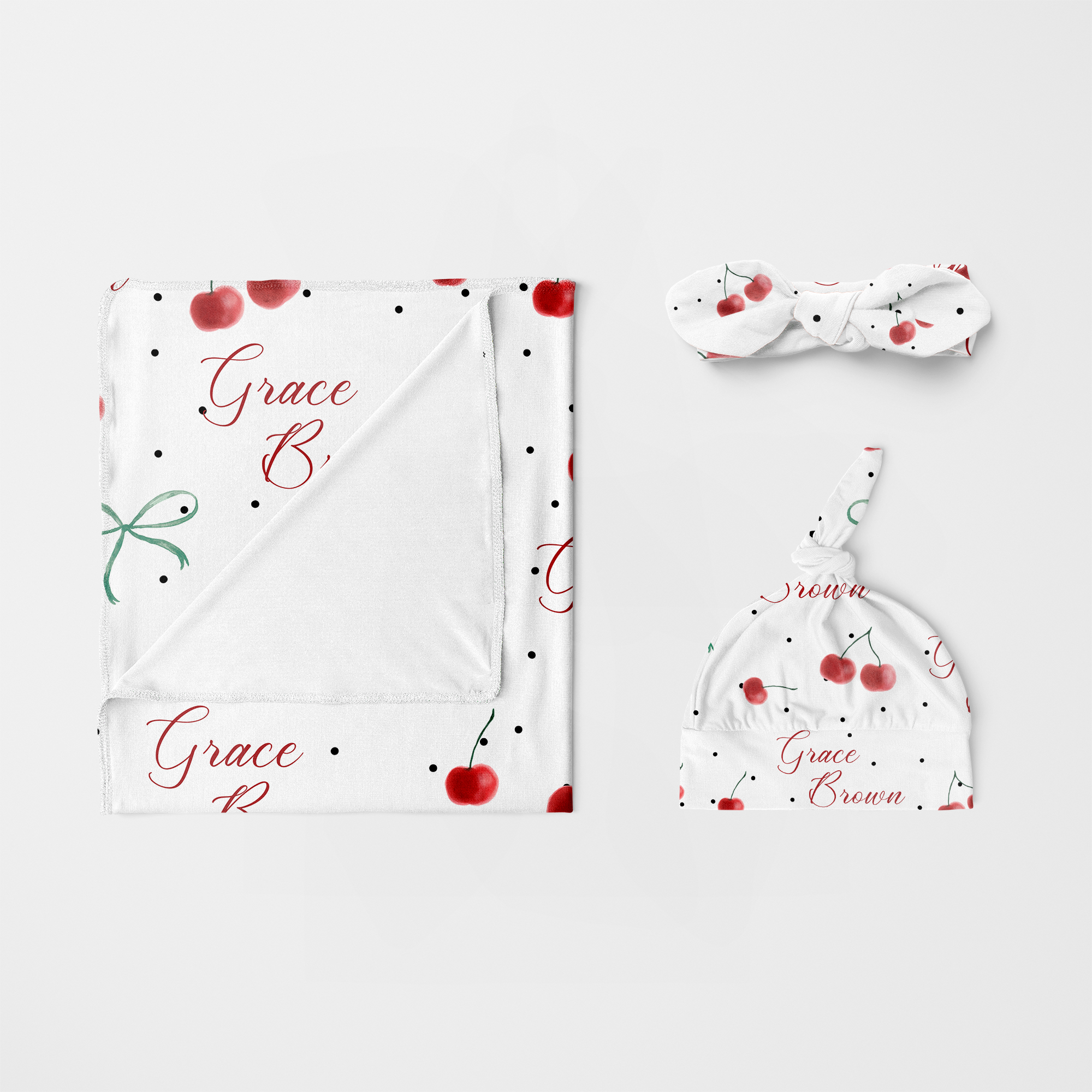 Personalized Swaddle in Cherished Baby