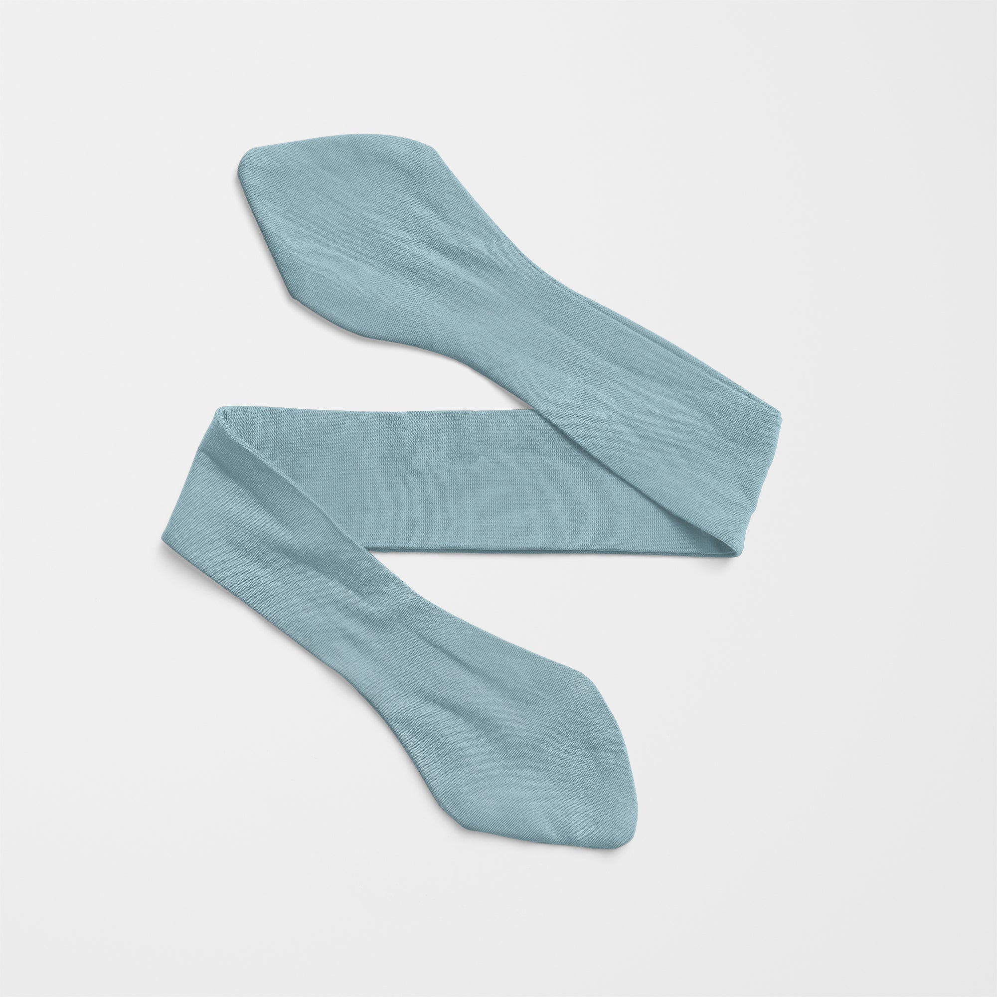 Personalized Knotted Headband in Icy Blue