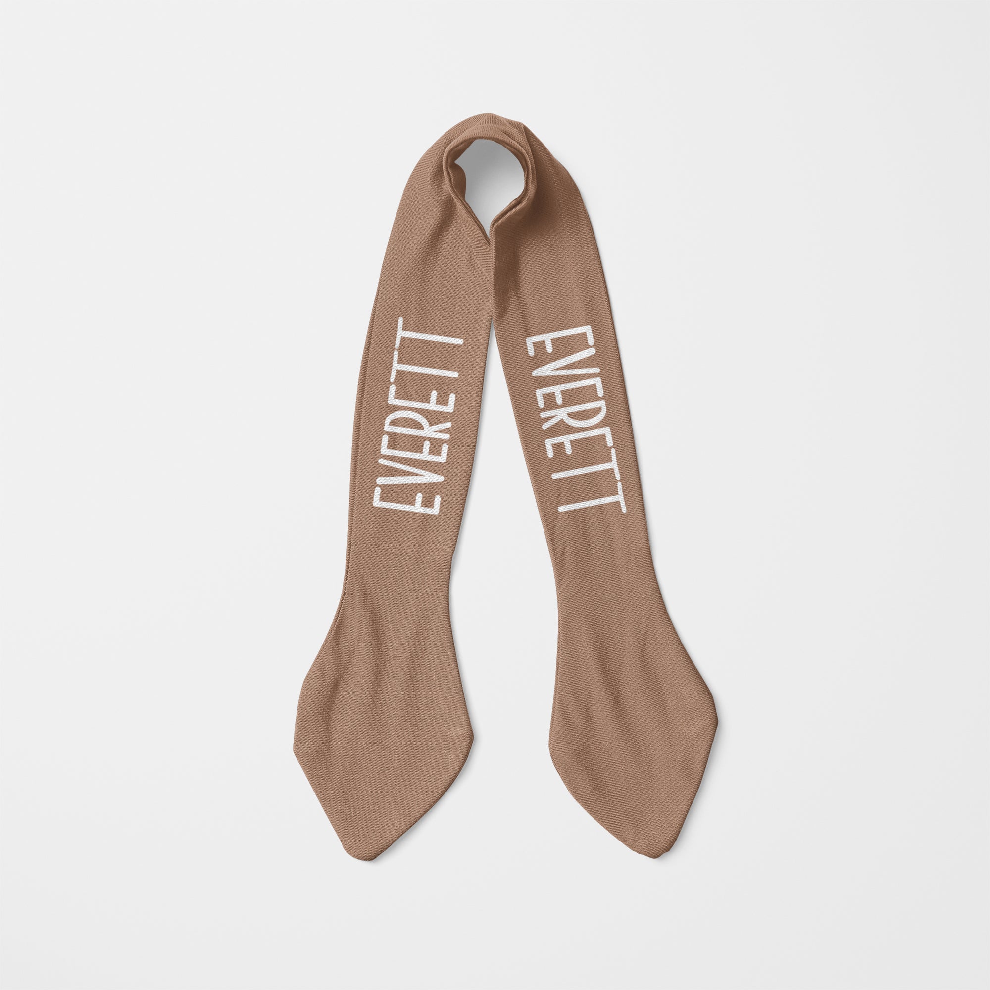 Personalized Knotted Headband in Camel