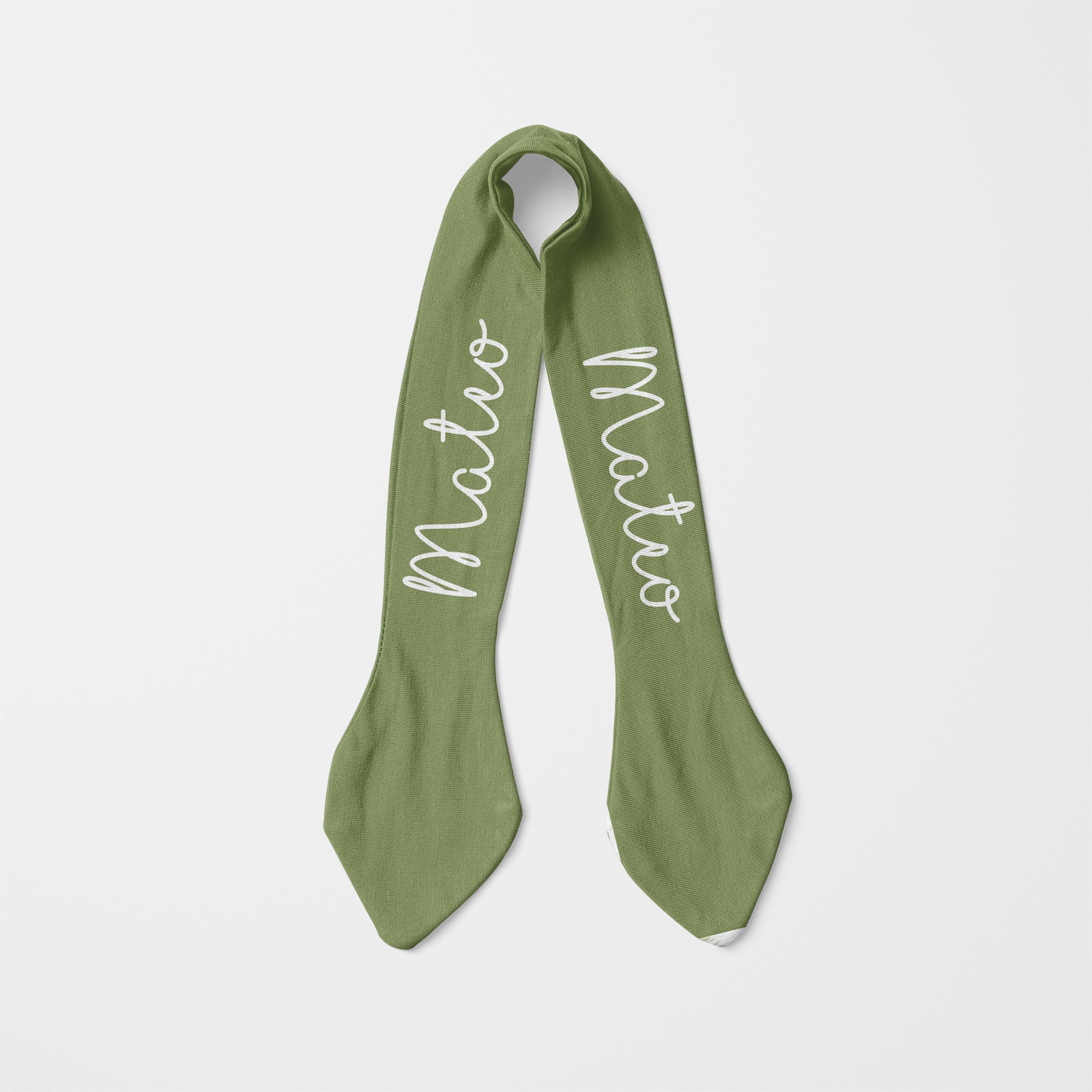 Personalized Knotted Headband in Sagewood