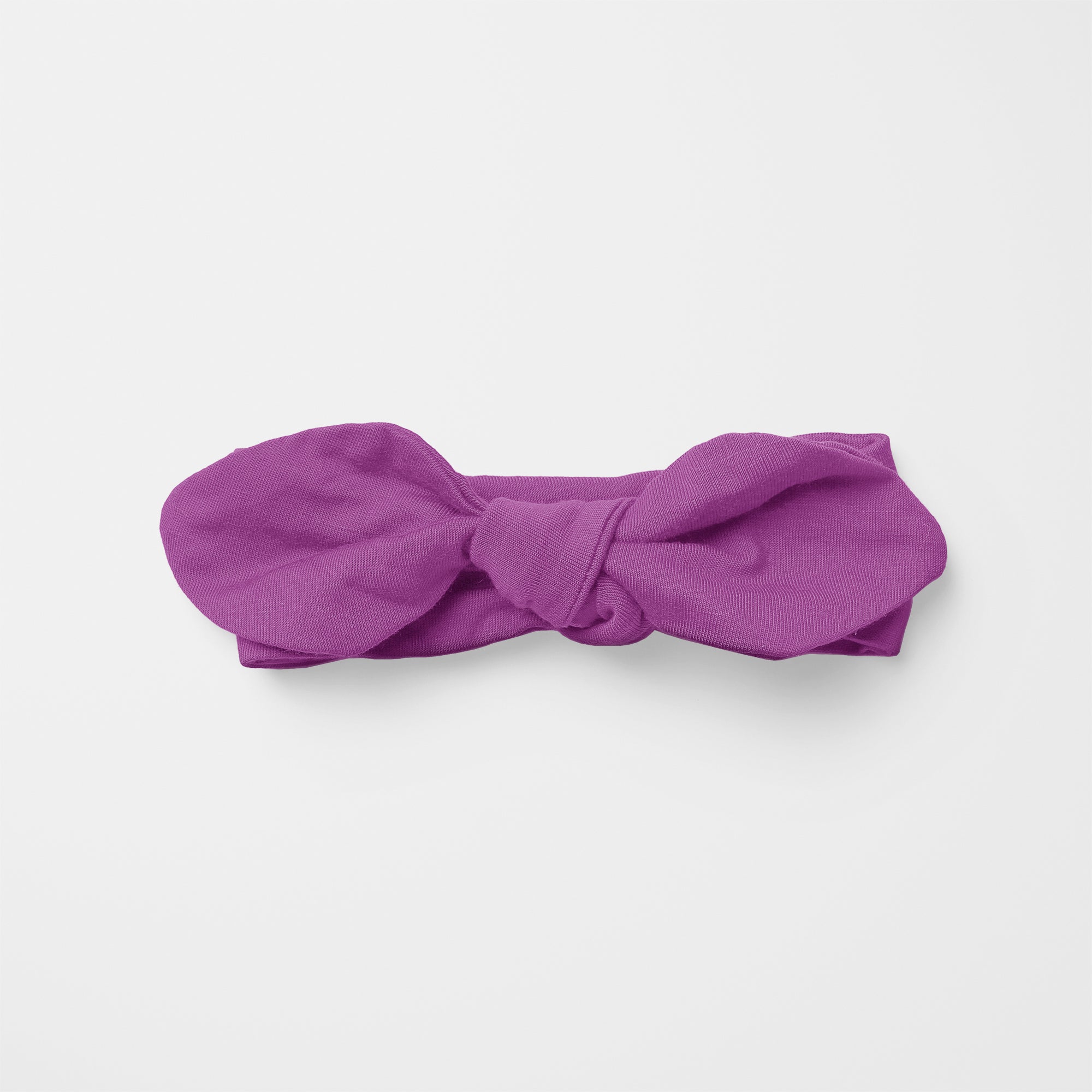 Personalized Knotted Headband in Violet