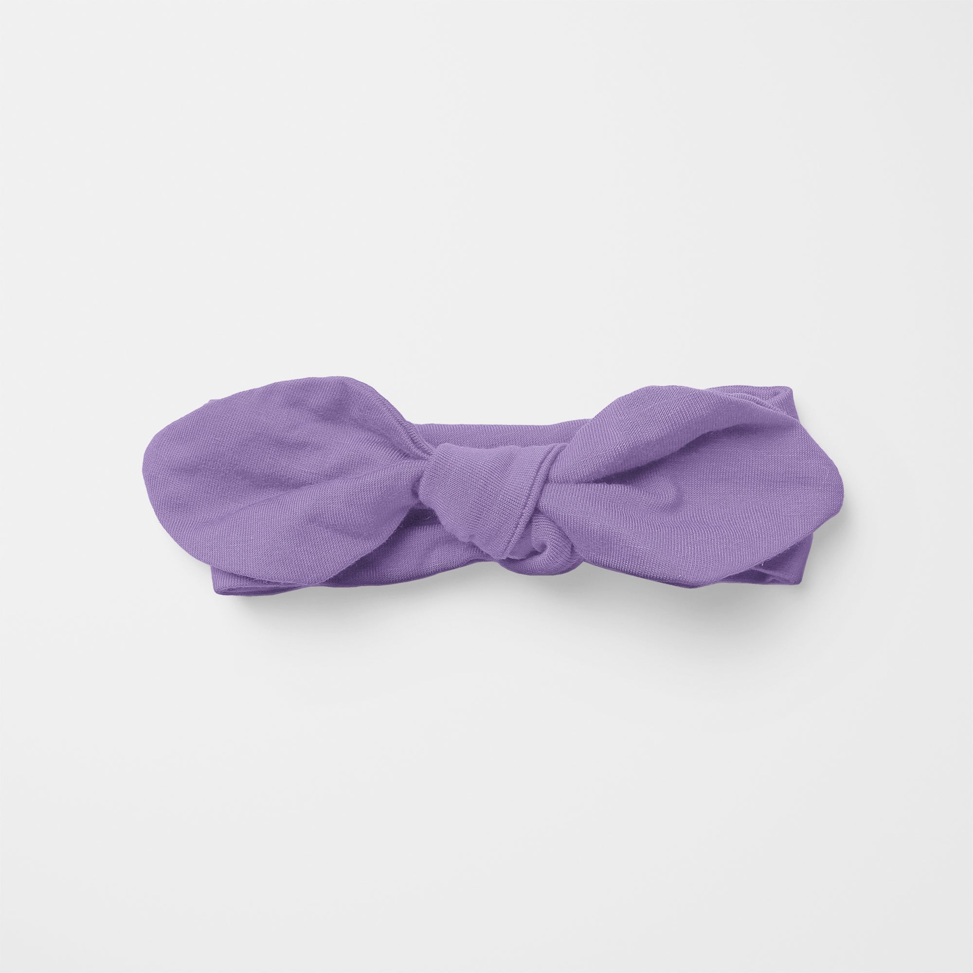 Personalized Knotted Headband in Lilac
