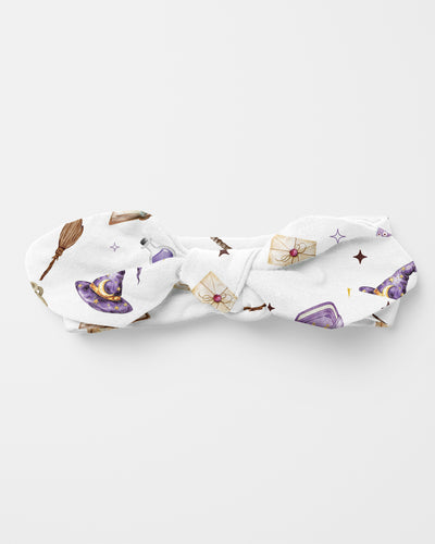 Personalized Knotted Headband in Wizard School