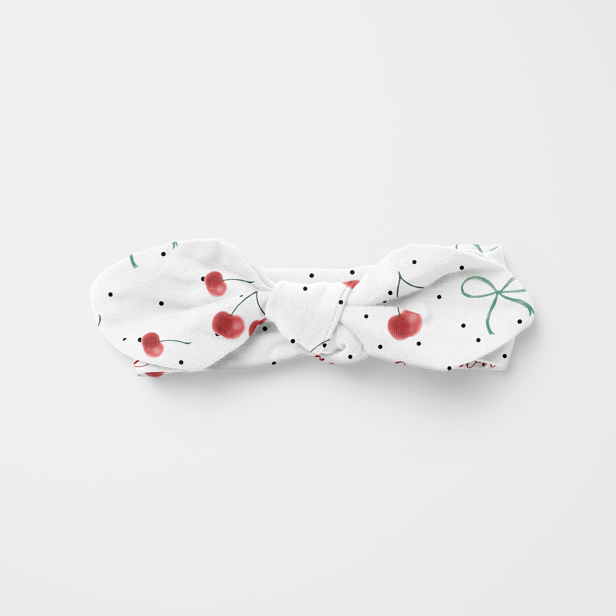 Personalized Knotted Headband in Cherished Baby