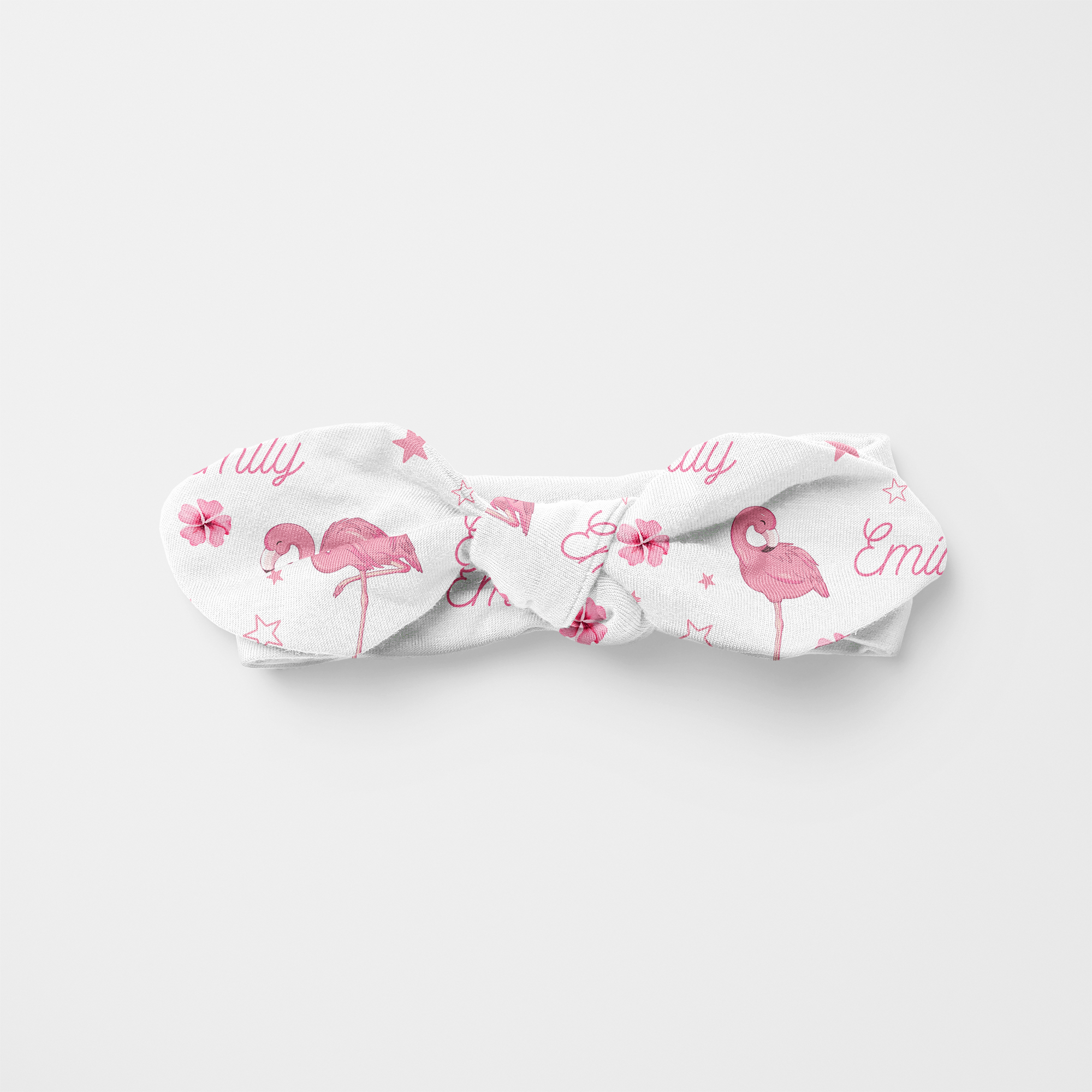 Flamingo Personalized Knotted Headband