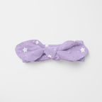 Personalized Knotted Headband in Pumpkin Stardust