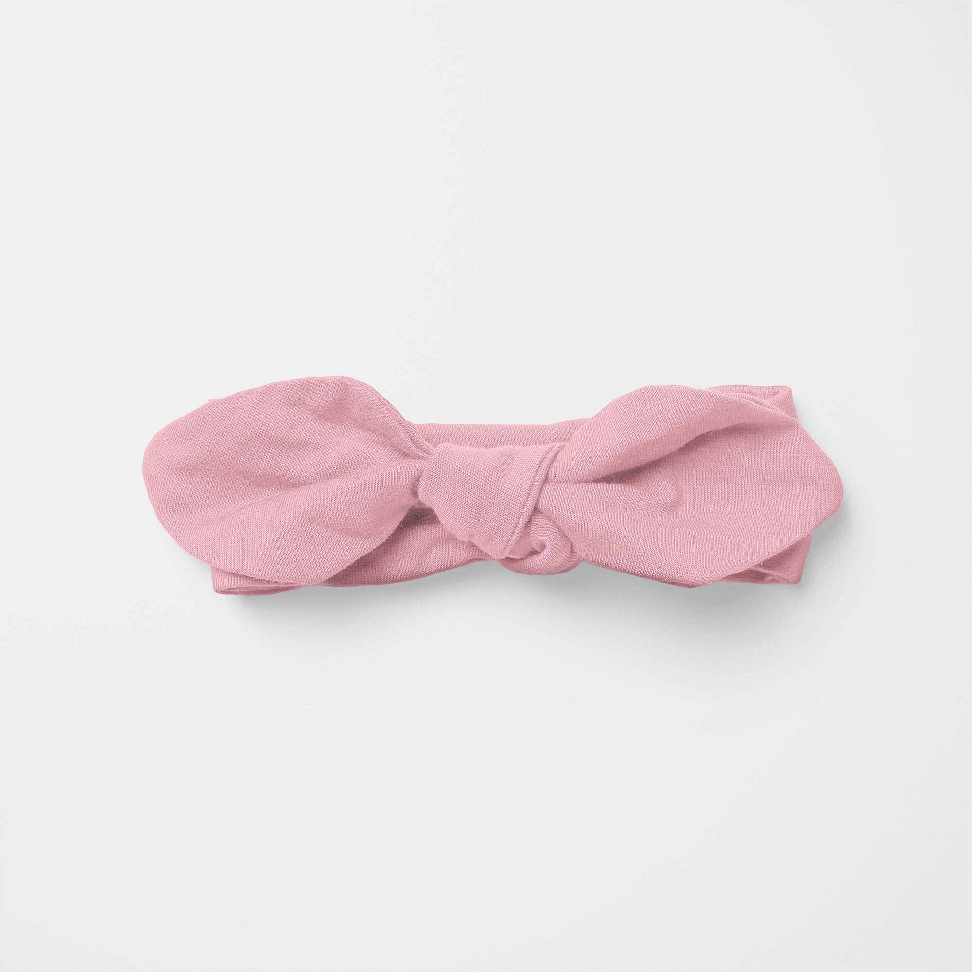 Personalized Knotted Headband in Rose Petal