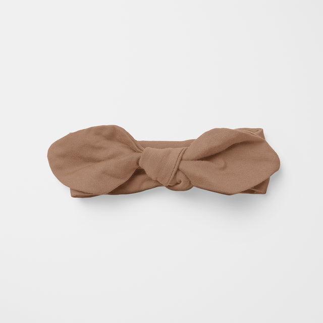 Personalized Knotted Headband in Camel