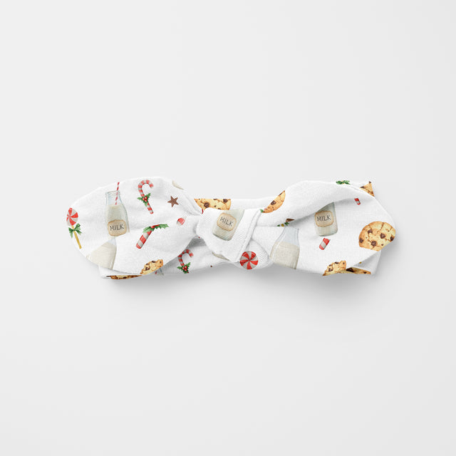 Personalized Knotted Headband in Sweet Cookie