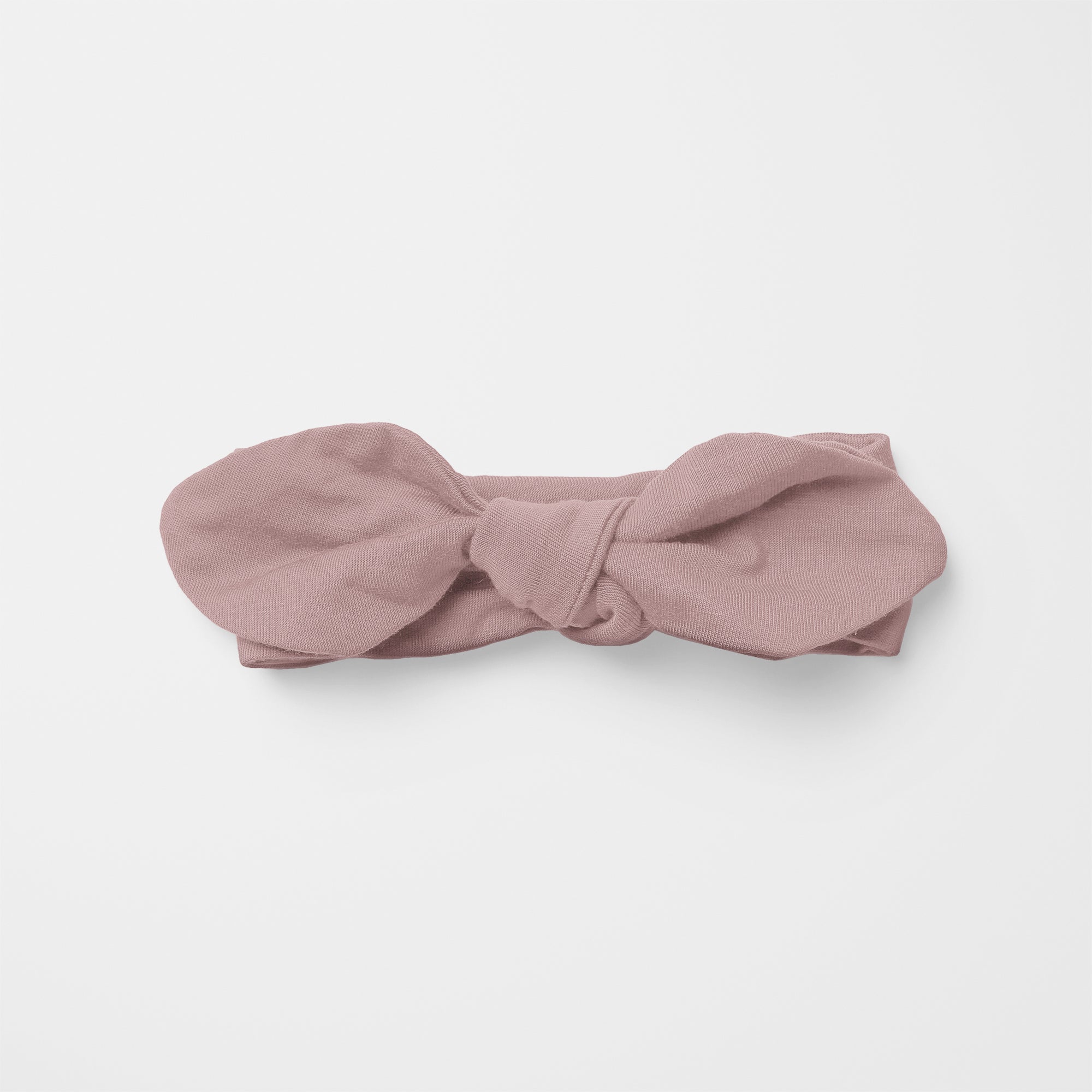Personalized Knotted Headband in Mauve