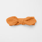 Personalized Knotted Headband in Tangerine