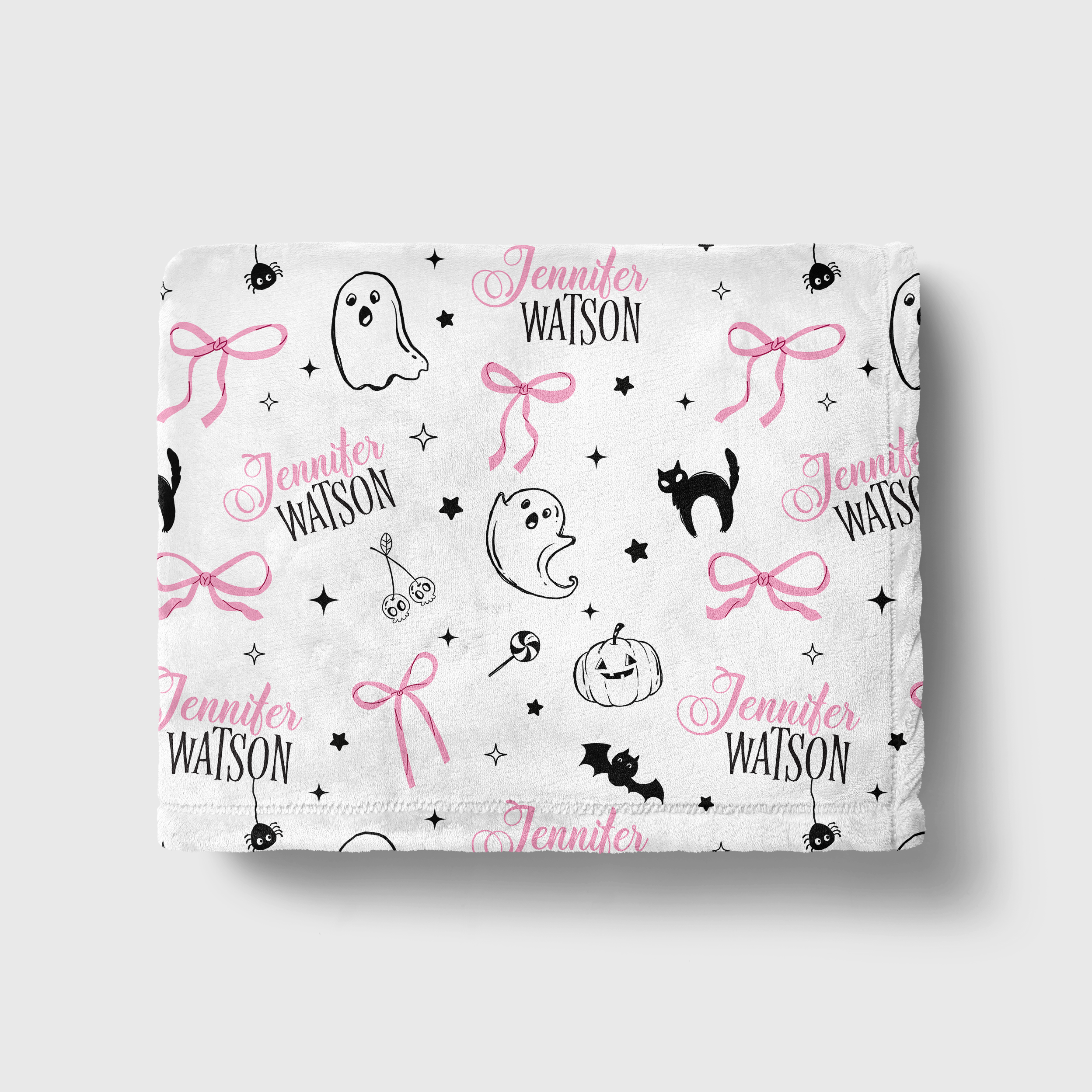 Personalized Blanket in Boo Babes