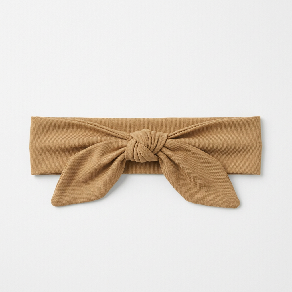 Personalized Knotted Headband in Amberwood