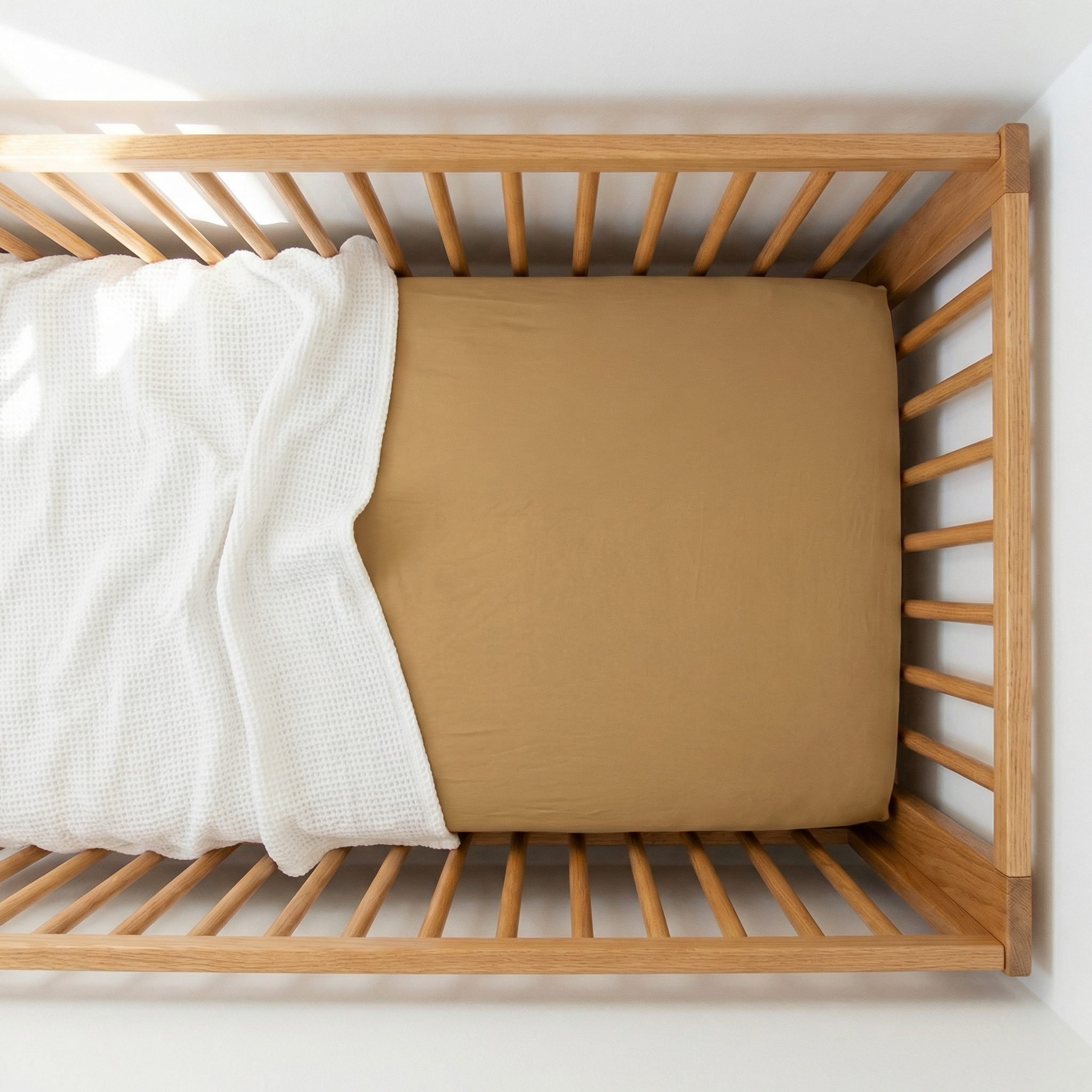 Crib Sheet in Amberwood