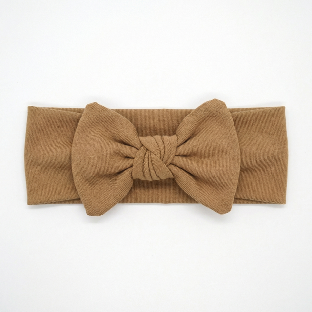 Personalized Bow Headband in Amberwood