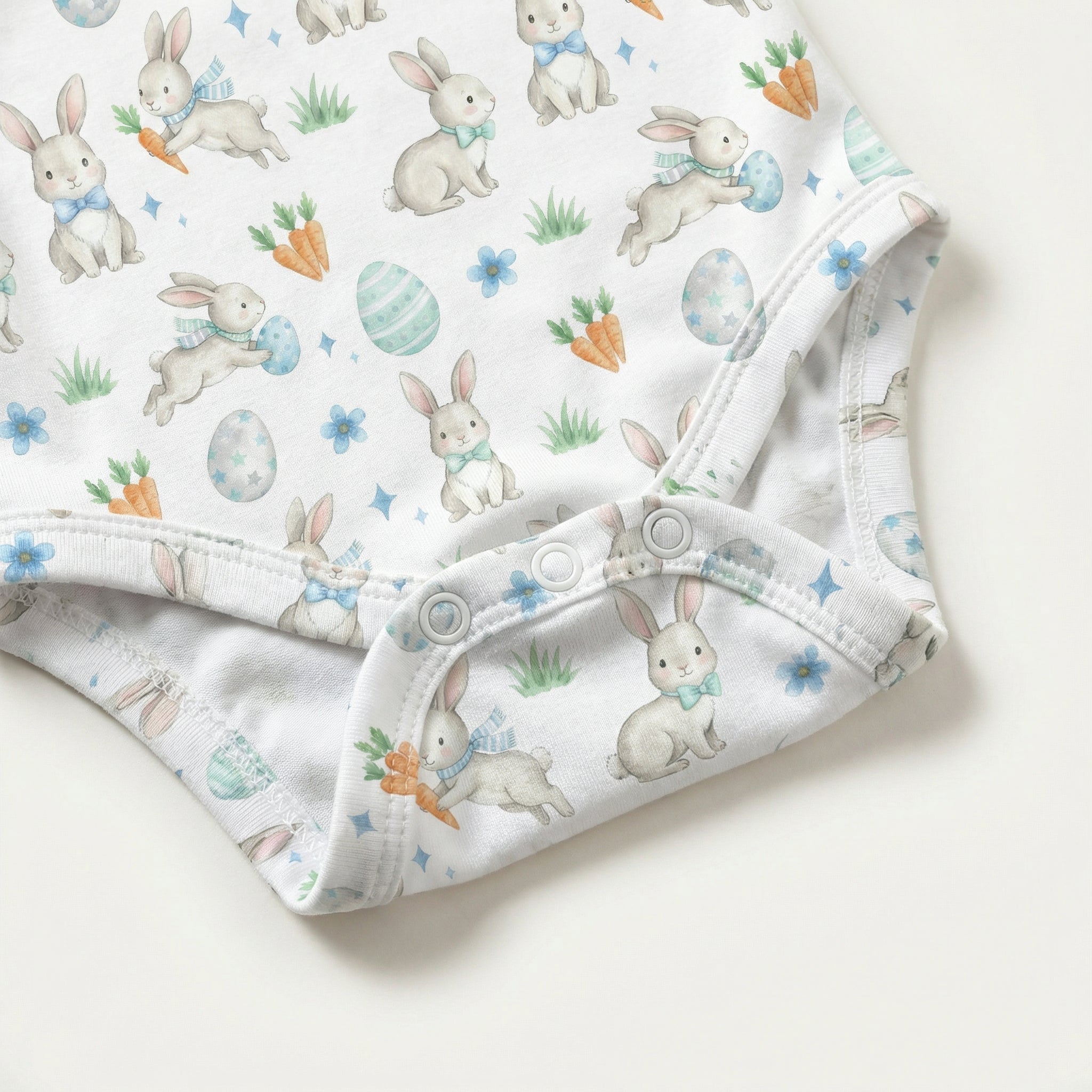 Bodysuit in Blue Easter Eggs