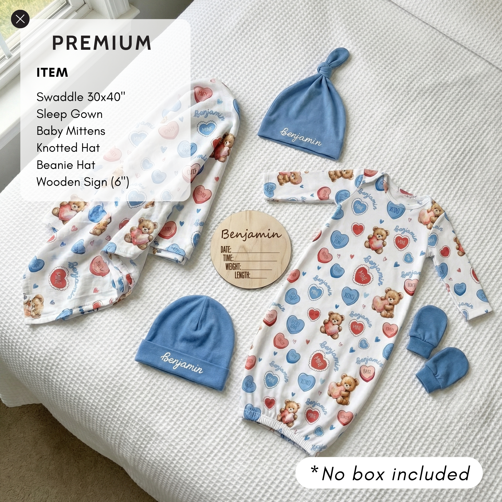 The Ultimate Gift Set in Blue Sweet Heart