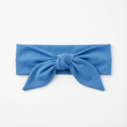 Personalized Knotted Headband in Baby Blue