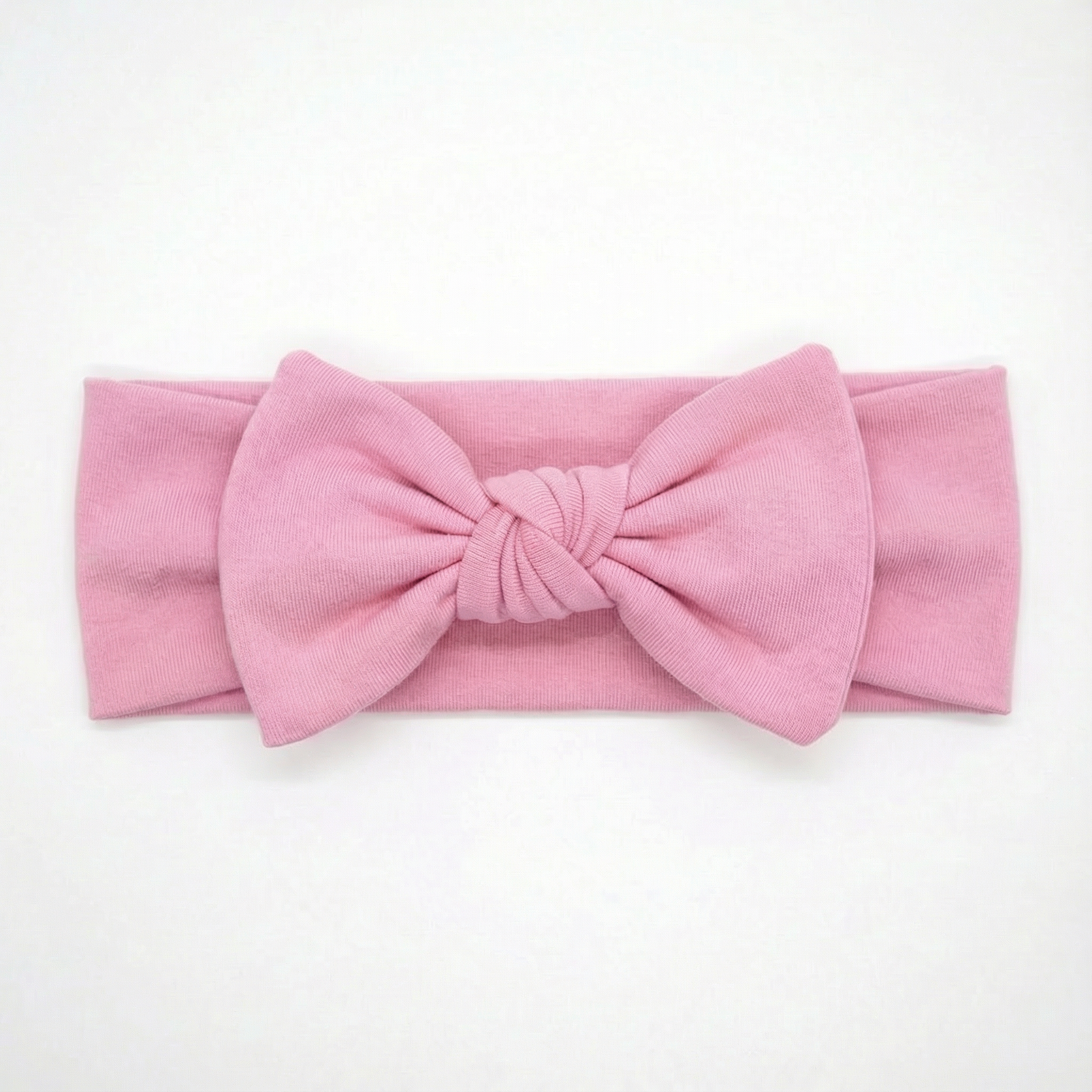 Personalized Bow Headband in Blush