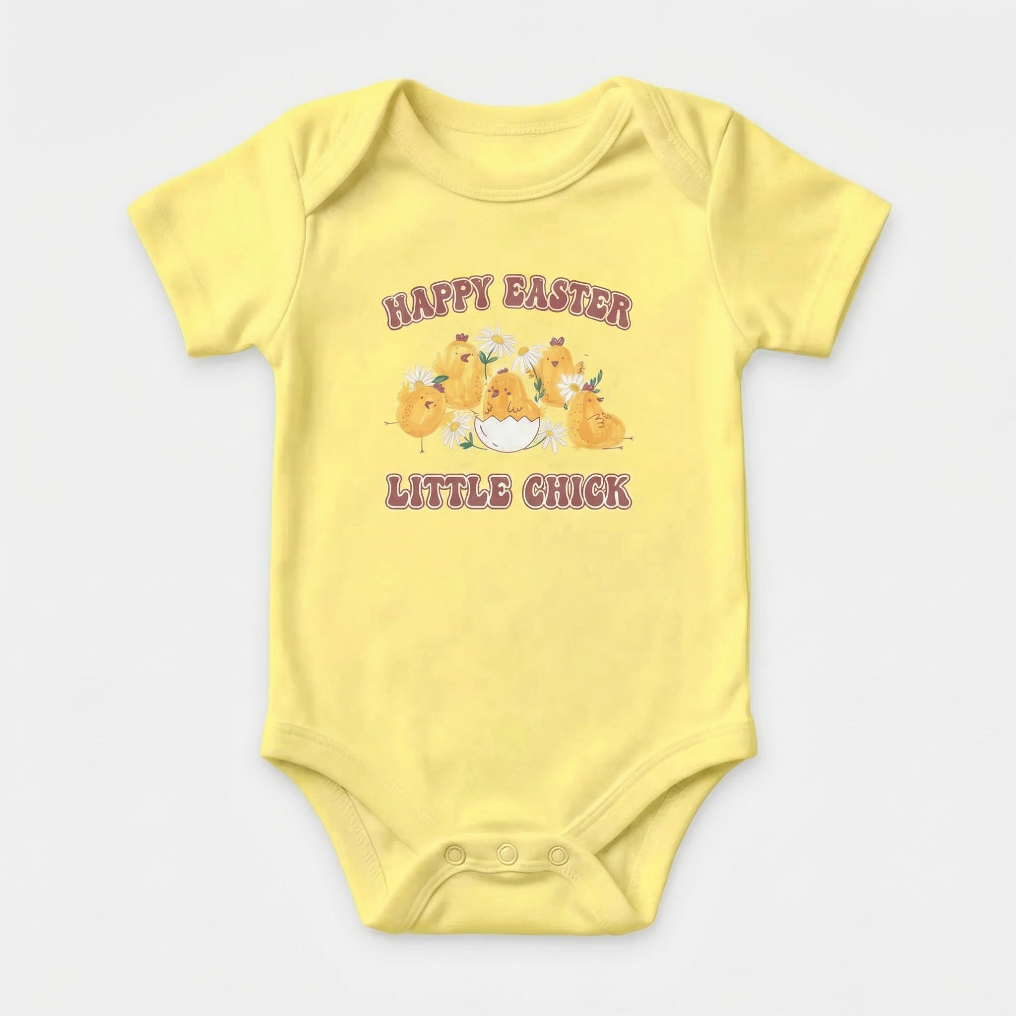 Graphic Bodysuit in Easter Chick