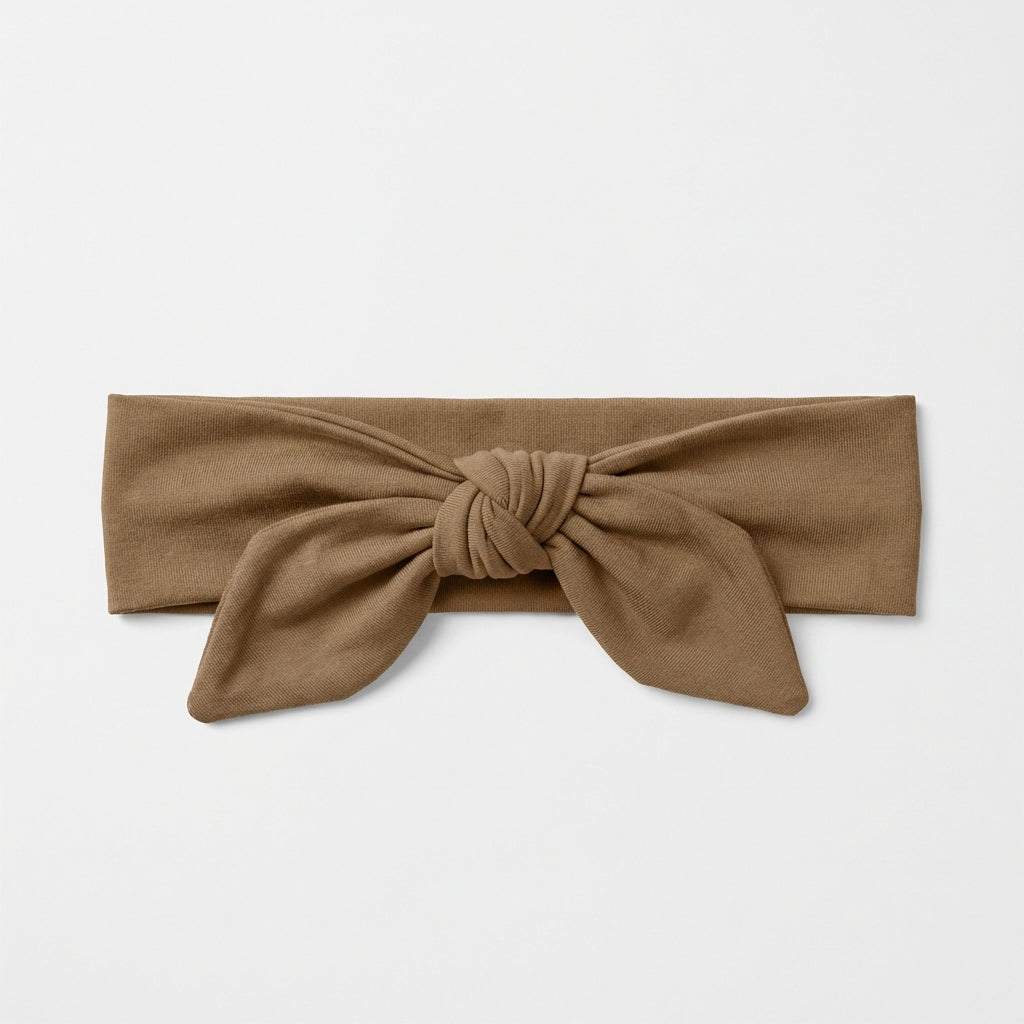 Personalized Knotted Headband in Clay
