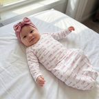 Personalized Sleep Gown Font Duo in Cloud