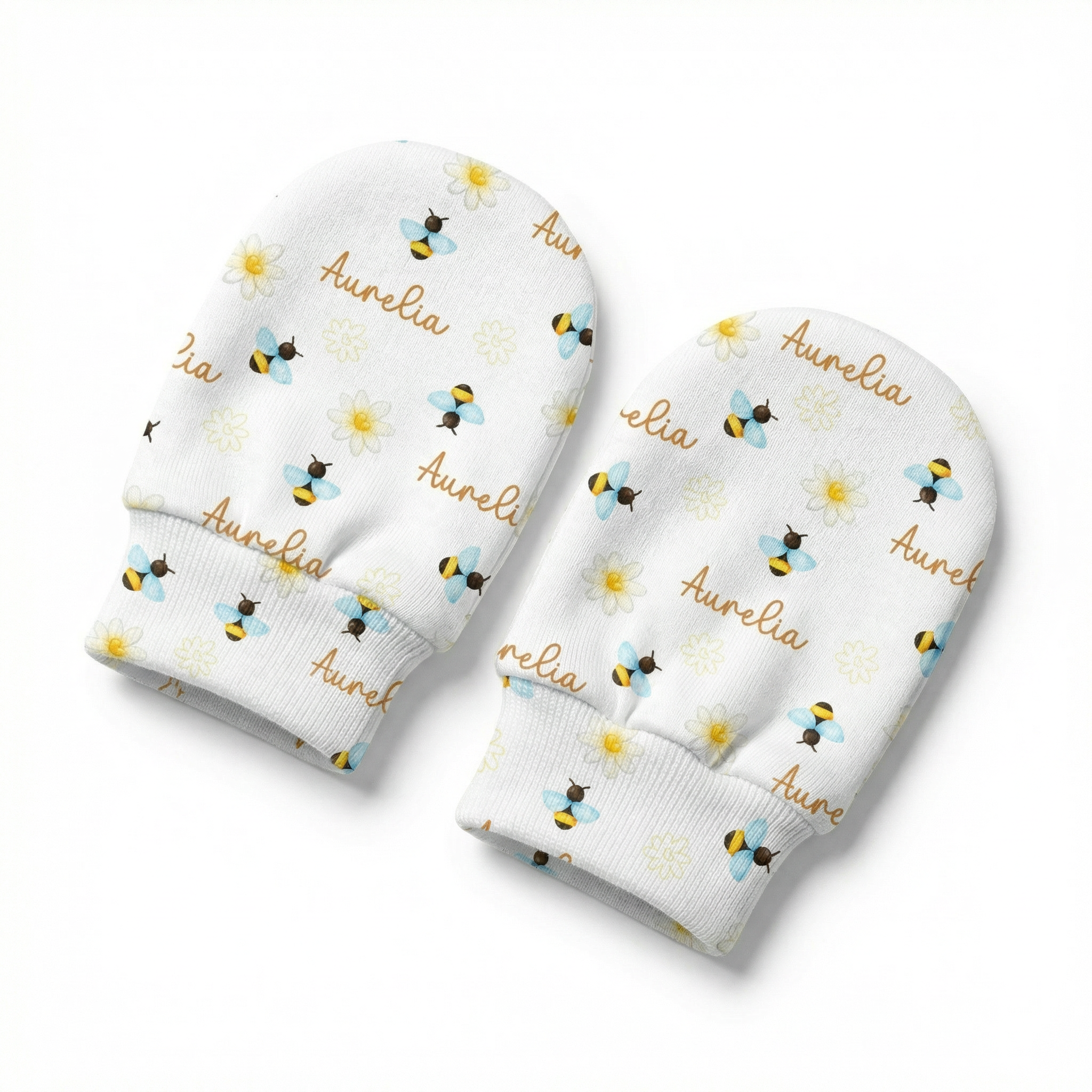 Personalized Mittens in BeeBee
