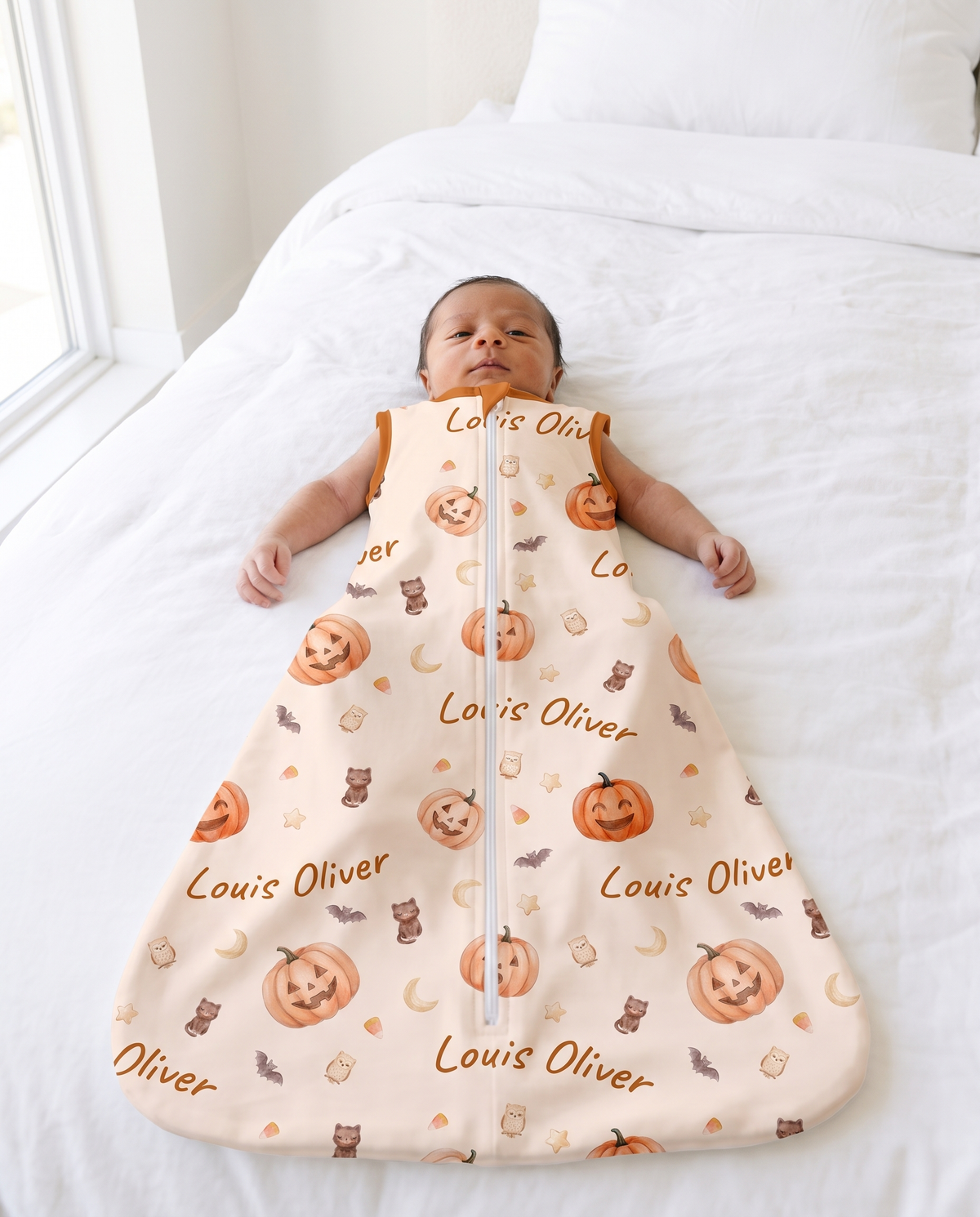 Full length view of the Golden Jack sleep bag from the foot end
